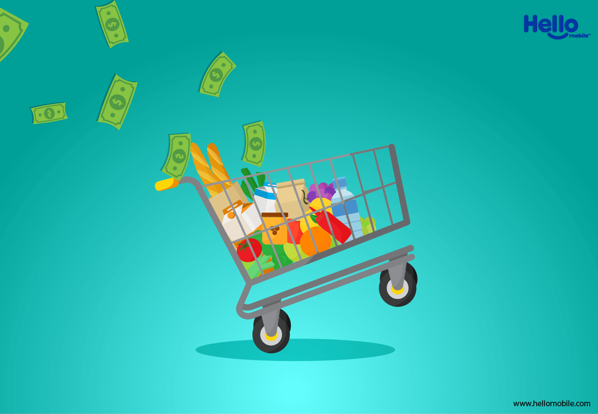 Hello Mobile how to save money on groceries deals 
