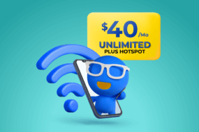 Get unlimited plus hotspot for $40 a month from Hello Mobile.